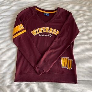 Winthrop university pullover, size large